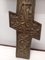 19th Century Cyrillic Homily Bronze Crucifix 3