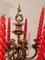 Finely Decorated 6-Flame Candlebras in Brass, Bronze & Onyx, Set of 2 4