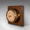 Antique English Ship's Bulkhead Barometer, 1910 4