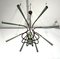 Italienischer Mid-Century Sputnik Kronleuchter mit 8 Armen, 1950er 15