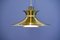 Danish Brass Hanging Lamp, 1970s 2