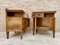 Tables de Chevet Mid-Century en Noyer avec Marqueterie, France, Set de 2 6