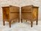 Mid-Century French Walnut Nightstands with Marquetry, Set of 2, Image 11