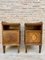 Mid-Century French Walnut Nightstands with Marquetry, Set of 2 9