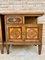 Tables de Chevet Mid-Century en Noyer avec Marqueterie, France, Set de 2 15