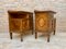 Mid-Century French Walnut Nightstands with Marquetry, Set of 2 13