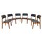 Teak Dining Chairs by Erik Buch, 1960s, Set of 6, Image 1