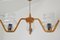 Mid-Century Ceiling Lamp from Drevo Humpolec, 1970s 6