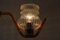 Lámpara de techo Mid-Century de Drevo Humpolec, años 70, Imagen 4