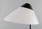 Lacquered Aluminium and Opal Glass Opala Table Lamp by Hans J. Wegner 2