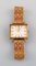 Art Deco 18 Carat Gold Mens Wristwatch from Omega 1