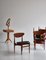 Danish Modern Black Leather & Teak Dining Chairs by Inge Rubino, 1963, Set of 8 20