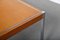 Table Basse Rectangulaire Mod 455-2 en Teck et Chrome par Richard Schultz pour Knoll International 10