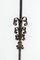 A Large Scale Heavy Wrought Iron Pricket Candle Tree | English Castle Candelabra 6