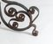 A Large Scale Heavy Wrought Iron Pricket Candle Tree | English Castle Candelabra 5