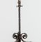 A Large Scale Heavy Wrought Iron Pricket Candle Tree | English Castle Candelabra, Image 8