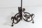 A Large Scale Heavy Wrought Iron Pricket Candle Tree | English Castle Candelabra, Image 7