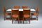 Italian Art Deco Dining Table With Marble Top Japan Inspired 4