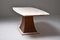 Italian Art Deco Dining Table With Marble Top Japan Inspired, Image 5