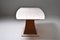 Italian Art Deco Dining Table With Marble Top Japan Inspired 7