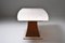 Italian Art Deco Dining Table With Marble Top Japan Inspired, Image 7