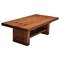 Rustic Elmwood Dining Table in the Style of Pierre Chapo, Craftsmanship, 1960s by Marcel Breuer, Image 1