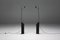 Lampadaires Ajustables Industriels en Chrome, Style Achille Castiglioni, Italie, 1950, Set de 2 2