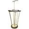 Mid-Century Hollywood Regency Brass Umbrella Stand, France, 1950s, Image 1