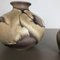 Jarrones Fat Lava de cerámica abstracta de Ruscha, Germany, años 60. Juego de 2, Imagen 6