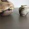 Fat Lava Abstract Pottery Vases by Ruscha, Germany, 1960s, Set of 2 16