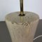 Vintage Hollywood Regency Travertine Marble Light Base, Italy, 1970s 10