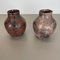 Fat Lava Pottery Vases by Ruscha, Germany, 1960s, Set of 2 16