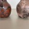 Jarrones Fat Lava de cerámica de Ruscha, Germany, años 60. Juego de 2, Imagen 17