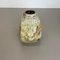 Mehrfarbige 814 Fat Lava Vase aus Keramik von Ruscha, 1970er 5