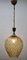 Empoli Glass Pendant Lamp With Vertical Ribs & Diamond Optic 1