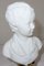 Busto pequeño de Alexandre Brongniart de porcelana biscuit al estilo de JA Houdon, Imagen 5