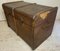 Large Old Travel Trunk Chest Coffee Table, 1900s 3
