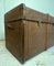 Large Old Travel Trunk Chest Coffee Table, 1900s 11