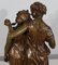 Sculpture Jeunes Romaines en Bronze de H. Dumaige, 19ème Siècle 23
