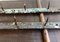 Antique Industrial Wrought Iron Butchers Shop Meat Rack, 1900s, Set of 2 6