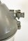 Lámpara industrial de aluminio fundido en gris oscuro de Elektrosvit, años 60, Imagen 9