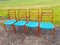 Vintage Mid-Century Mod. 82 Kitchen Chairs by Niels O Möller 1