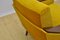 Mid-Century Yellow Velvet Armchair, 1960s, Image 11