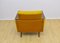 Mid-Century Yellow Velvet Armchair, 1960s, Image 6