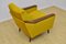 Mid-Century Yellow Velvet Armchair, 1960s 10