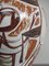 Italienische Keramikvase von Elio Schiavon, 50er 5