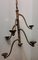 Vintage Brutalist Bronze Hanging Candleholder, 1970s, Image 4