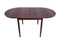 Danish Rosewood Folding Dining Table, 1960s 8