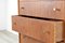 Danish Teak & Brass Chest of Drawers, 1960s 2