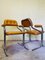 Vintage Chrome Skai Leather Chairs, Set of 2 3